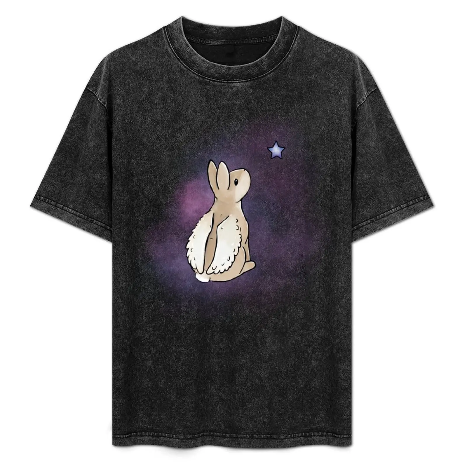 

Angel bunny T-Shirt Athletic Fit Sports Short Sleeve Top