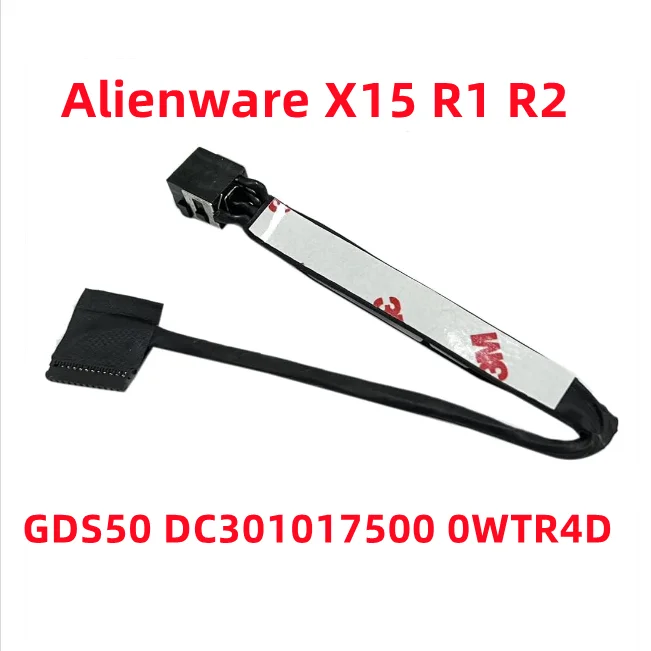 Power charging port and power connector 0WTR4D compatible with Alienware X15 R1/R2 P111F 5pcs