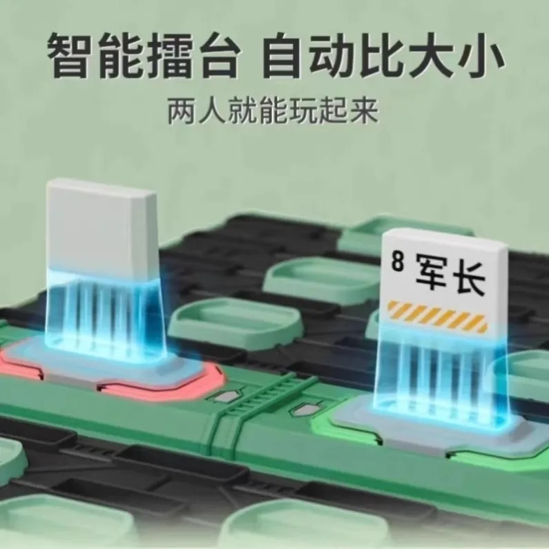 Intelligent electronic military flag chessboard automatic