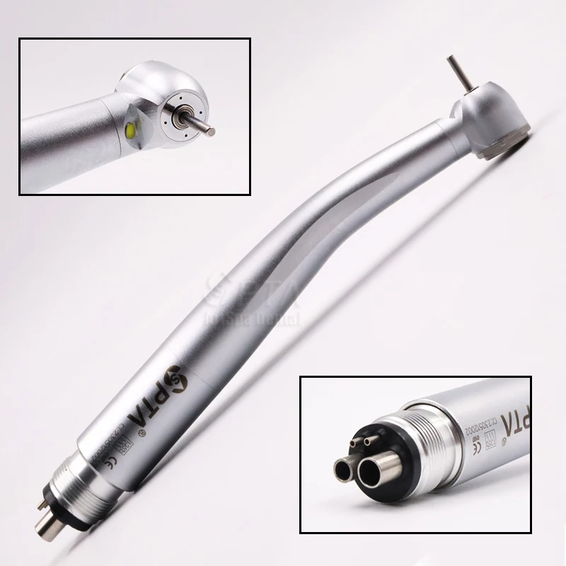 Experience Enhanced Visibility Performance High Quality Dental 2PCS LED High Speed Handpiece Low-Speed Kit External Air Turbine