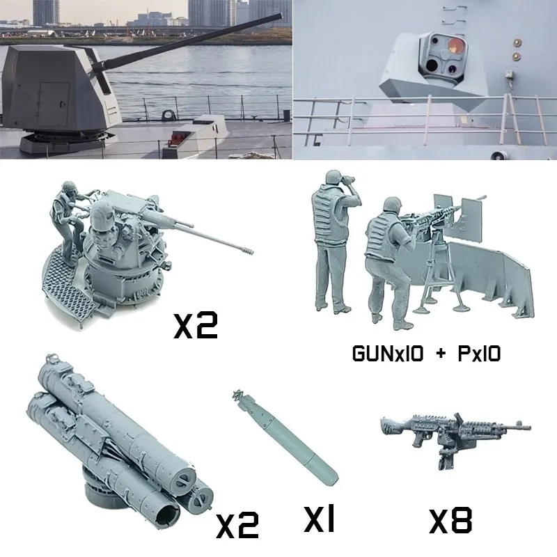 1-200-us-arleigh-burke-class-vessel-deck-equipment-mini-detail-set-fit-trumpeter-62010-uss-pinckney-ddg-91-naval-diorama