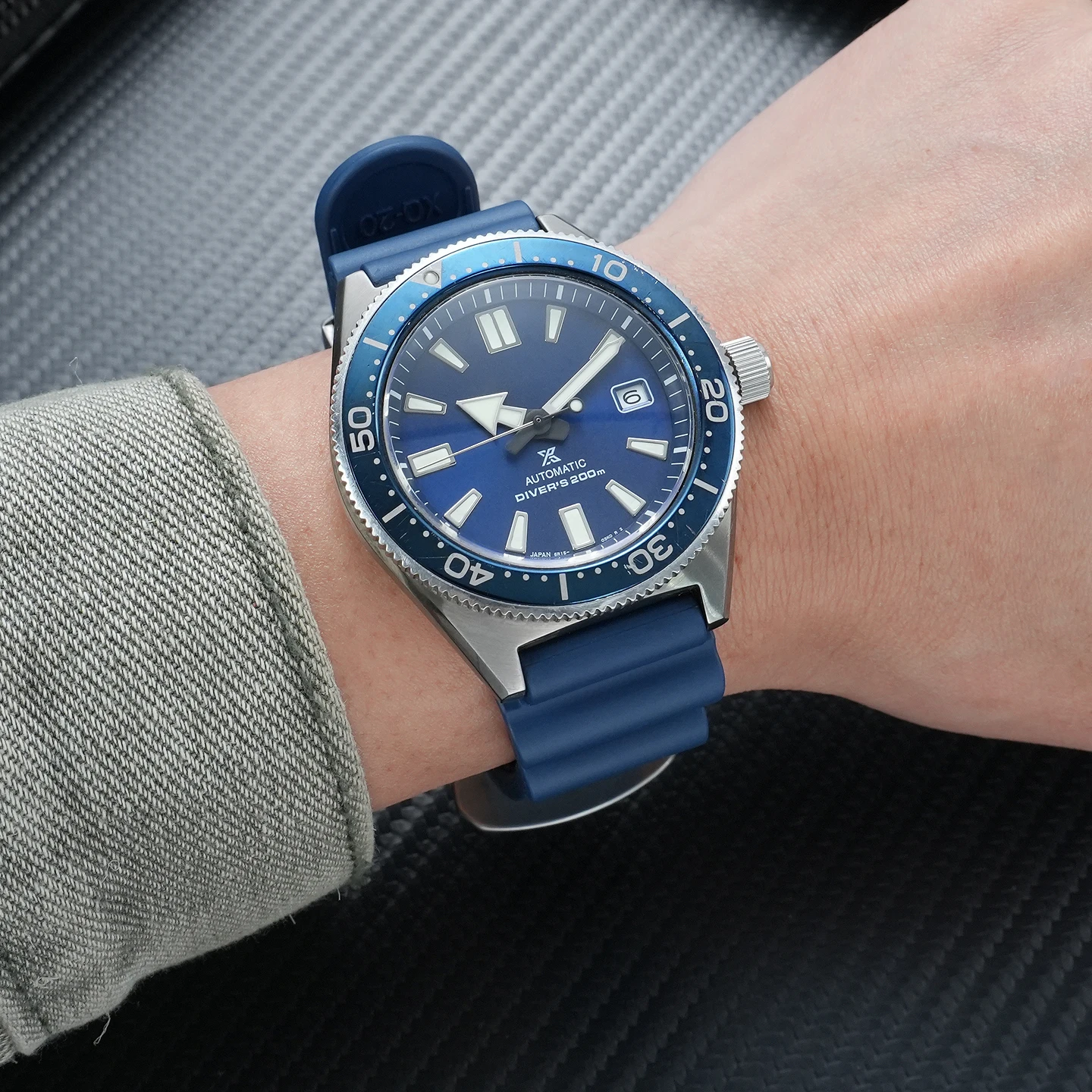 For Seiko Diver Series: FMK No - Rubber Strap Diver recension och pris