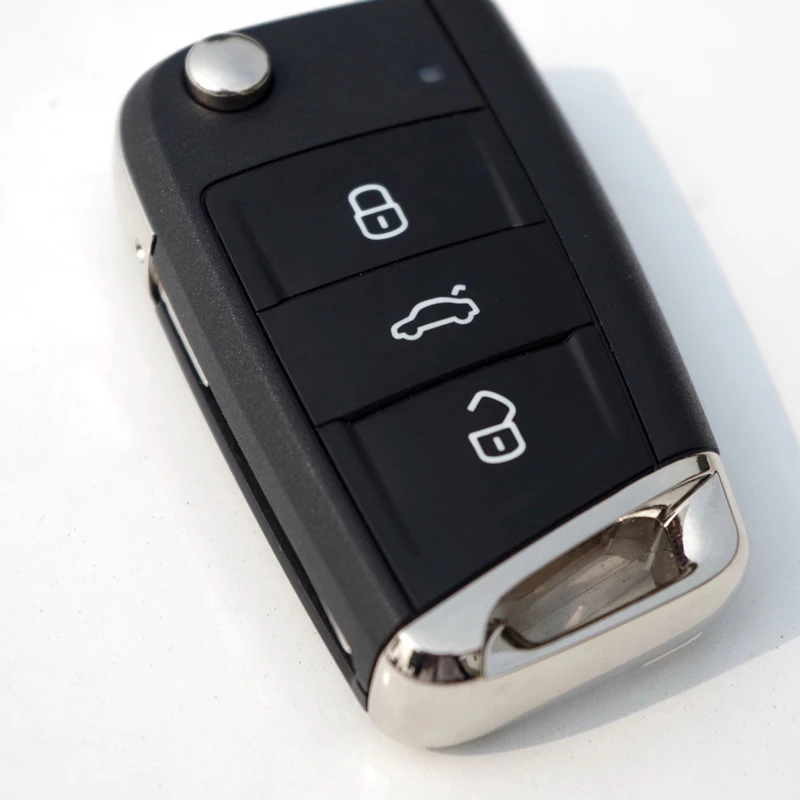 Etui na kluczyk Skórzane etui na tył 2019 20 21 22 23 Zamiennik pilota