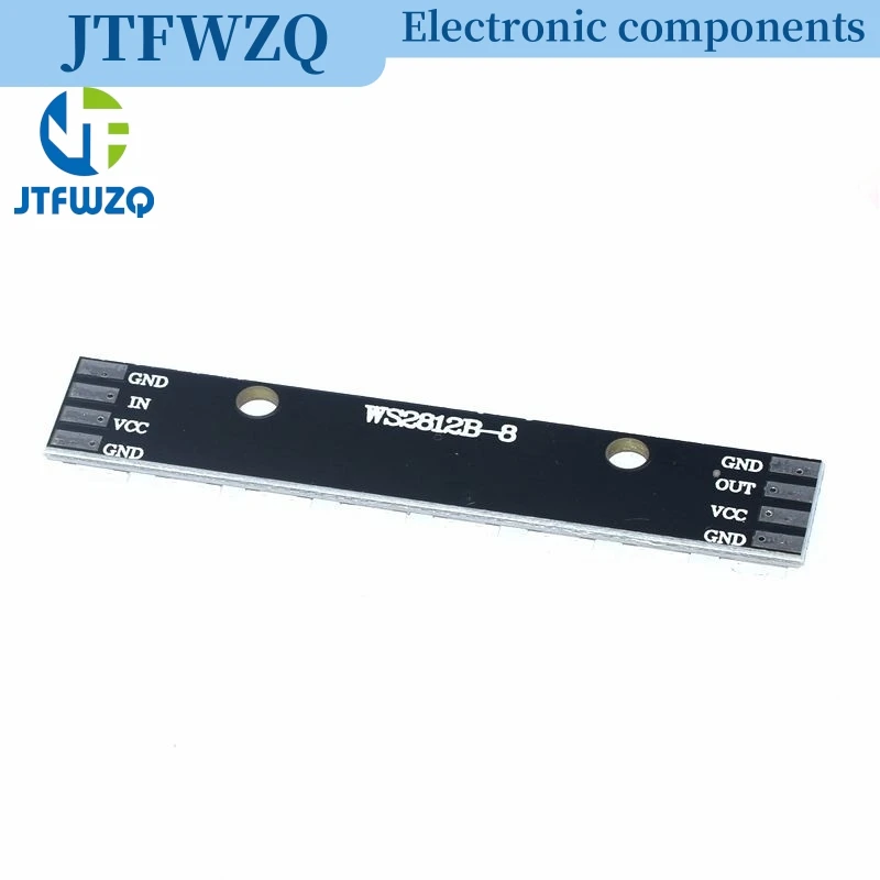 8-Bit-WS2812 5050 RGB-LED-Leuchten, integrierte Vollfarbantrieb-Entwicklungsplatine, 8 Bits