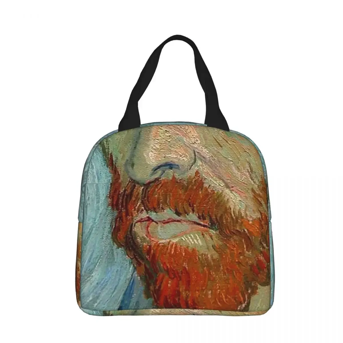 Sac à lunch isotherme Van Gogh pour hommes et femmes, grand fourre-tout, art, peinture de fleurs de Vincent, boîte à lunch de travail en plein air, sac isotherme réutilisable