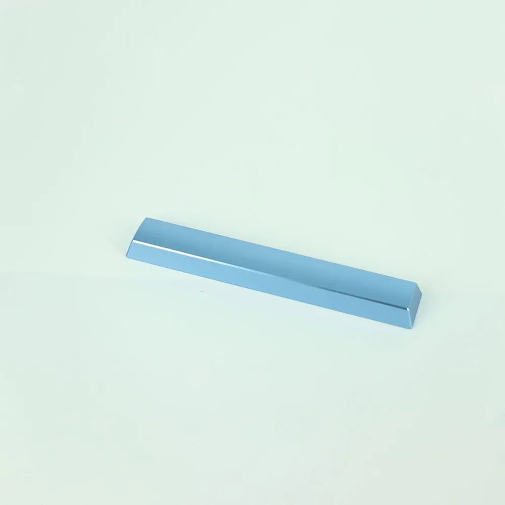 Aluminum Alloy Keycaps Cherry Height Opaque Keycaps  High Gloss Characters High Gloss Edges Personalized Metal Keycaps