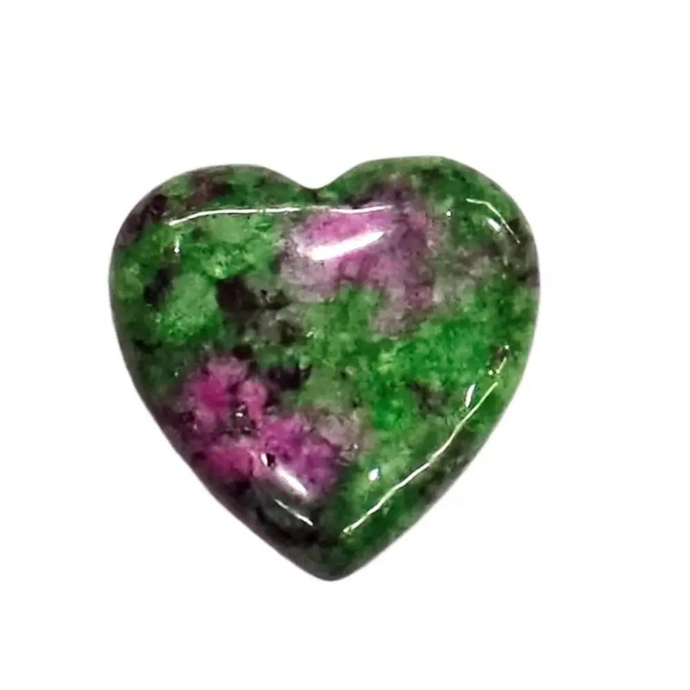 Easy Use Gemstone Natural Crystal Stones Natural Crystal Heart-shaped Stone 20mm Non-porous Quartz Crystal Ornaments Gift