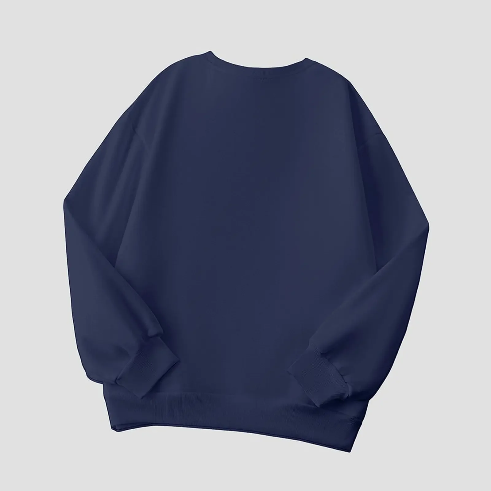 بلوزات نسائية برقبة دائرية بلوفرات رياضية غير رسمية فضفاضة مريحة مخملية بأكمام طويلة سترة شتوية ملابس نسائية 2025 #4