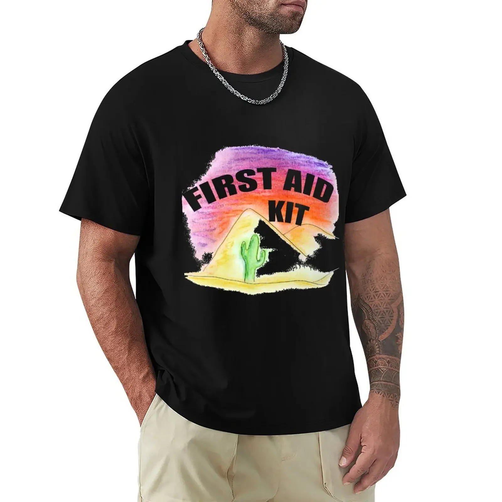 FIRST AID KIT T-Shirt shirts graphic graphic t shirts tees t shirts men