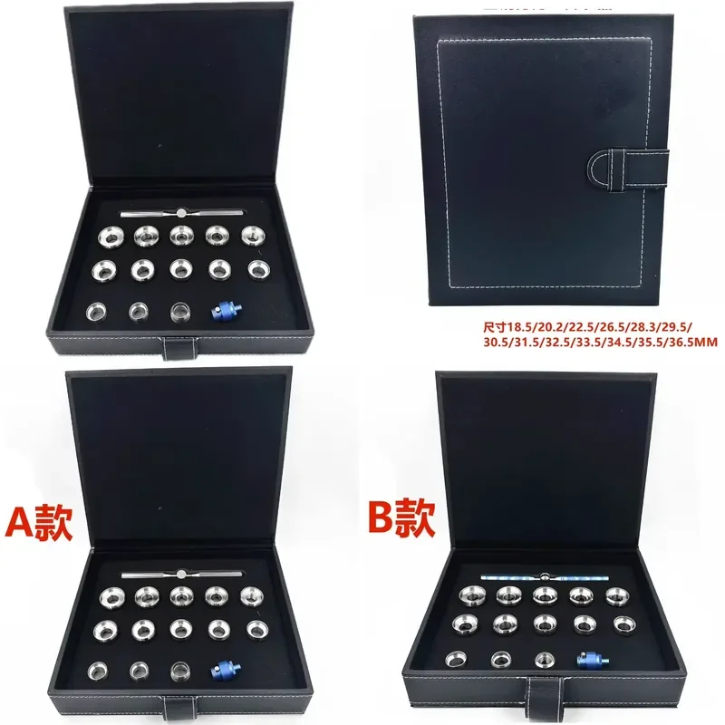 Brand For High quality leather box 15PCS 5537 Open for RL-X&TU-R toothed pattern watch cover repair tool 304L Watch Case Back