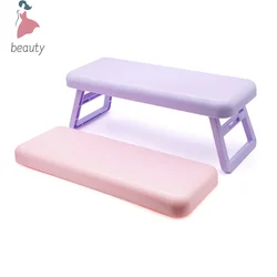 Foldable Nail Art Hand Pillow For Nails With Mat Set Manicure Table Hand Cushion Pillow Holder Armrests Nail Art Stand