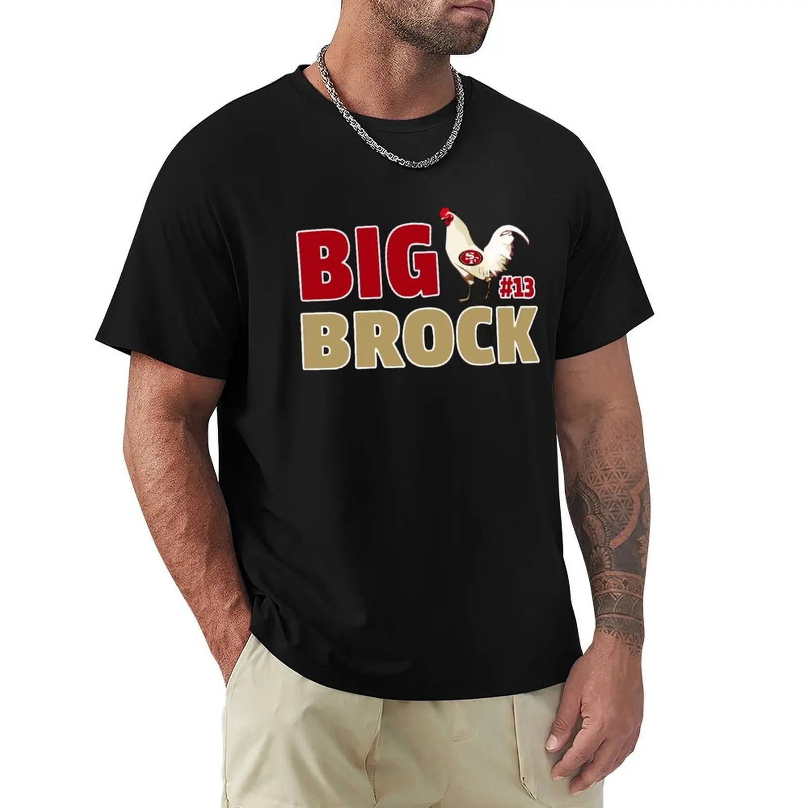 

Brock Purdy Big Brock 13 T-Shirt kawaii clothes tees mens graphic t-shirts funny