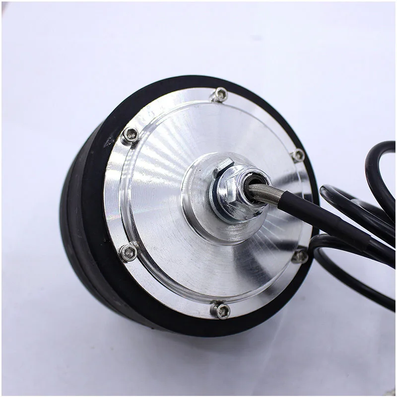 24V 250W 4inch Geared Low Speed Brushless Hub Motor Wheel With Hall Sensor for Trolley