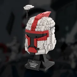 MOC-86835 Senpte Commando (Helmet Collection) Building Block Model Spliced Toy Puzzle Kids Gift