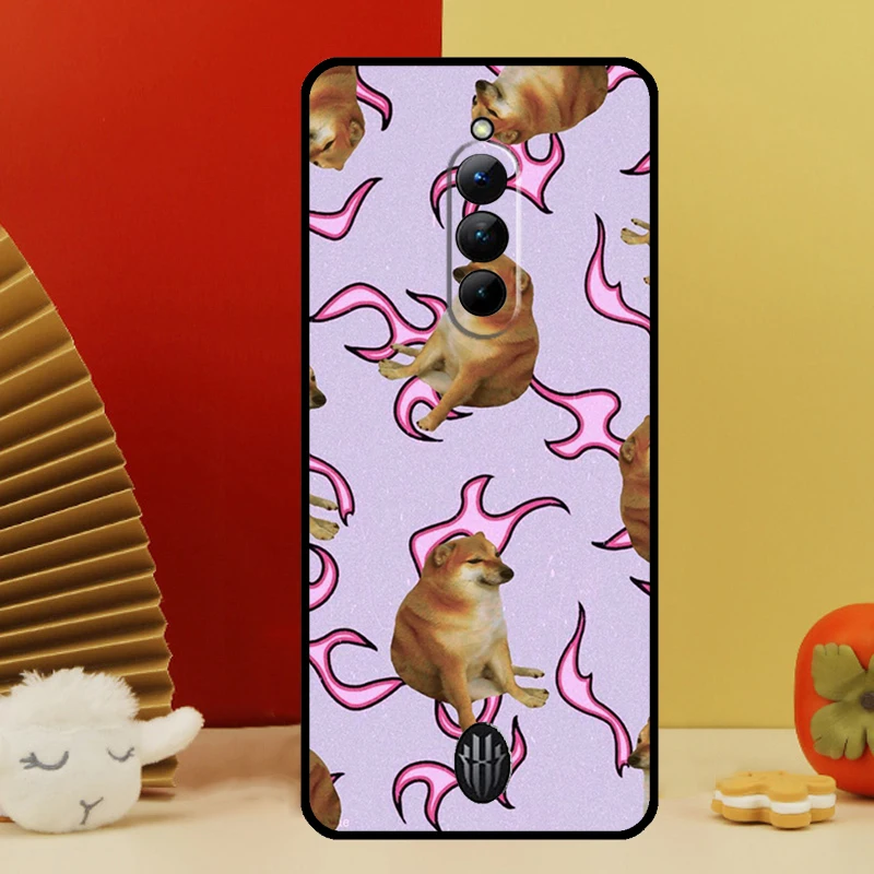 حافظة Doge Meme Cheems لهاتف Nubia Red Magic 10 8 9 Pro Plus 6 7 6S 7S Pro 5G 6R RedMagic 9S 8S Pro Plus #5