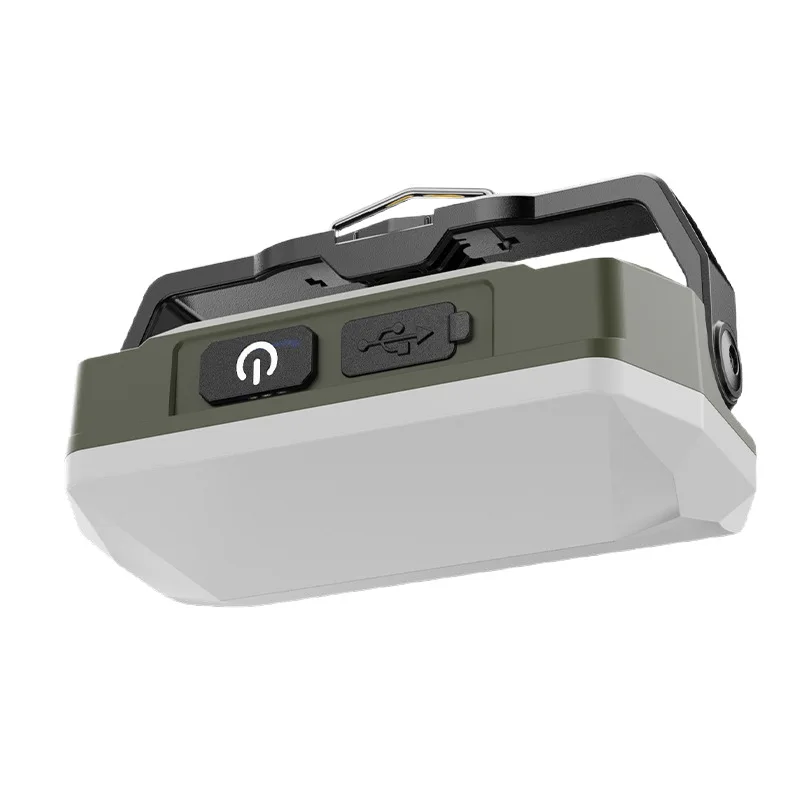 

F2 Portable Outdoor Camping Lantern Super Long Battery Life Rechargeable Emergency Light Strong Magnet Work Light for Repair