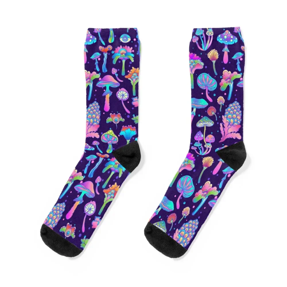 

Magic Mushroom Pattern 2 Socks new in's christmass gift Men Socks Women's