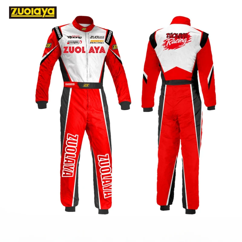 Customized LOGO Waterproof F1 Racing Suit Kart Jumpsuit Racing Suits ATV Training Suit Off-road One-piece Racing Jackets