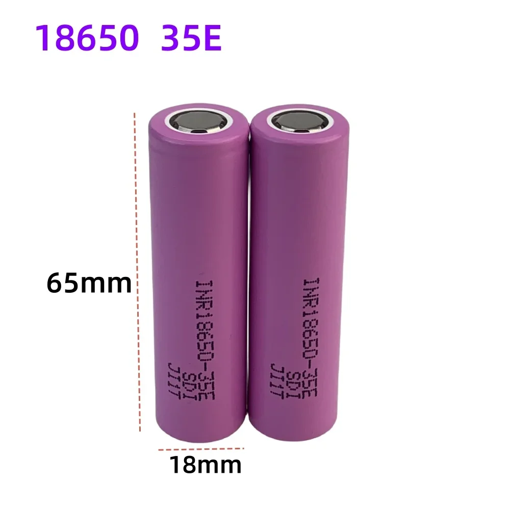 Batería recargable de iones de litio Original INR18650 35E, 3,7 V, 3500AH, 18650 juguetes, herramientas, batería de linterna, Etc.