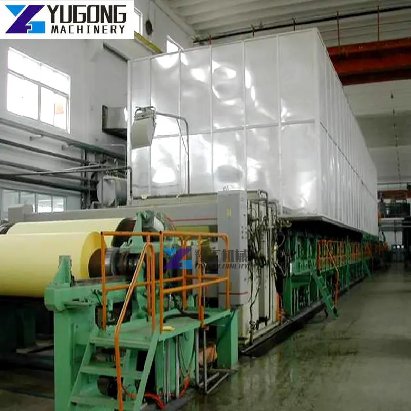 High Quality Waste Paper Recycling Carton Paper Machine Production Line Kraft Test Liner Paper Making Machine