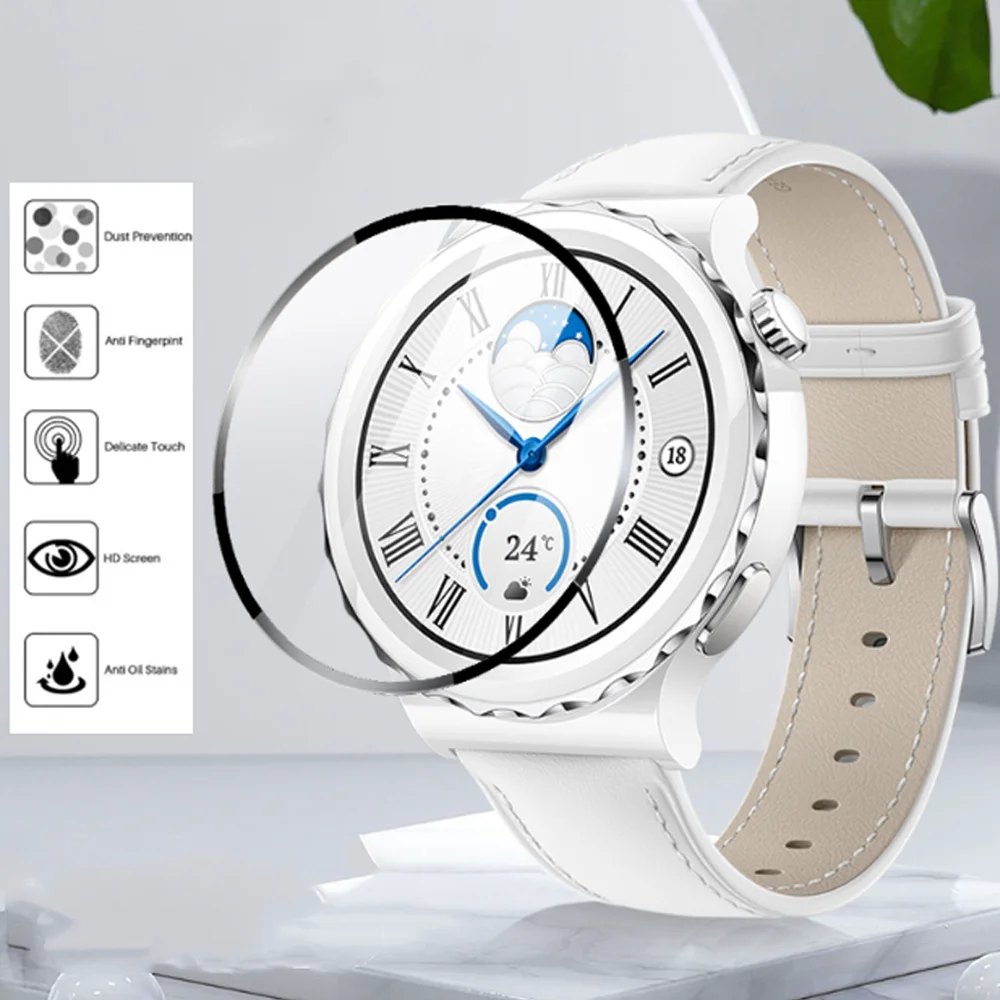 For Huawei Watch 4 Pro GT 3 Pro 46mm 43mm GT3 GT2 Pro GT 2 42mm GT 3 Runner gt2e Screen Protector 3D Curved Edge Protective film