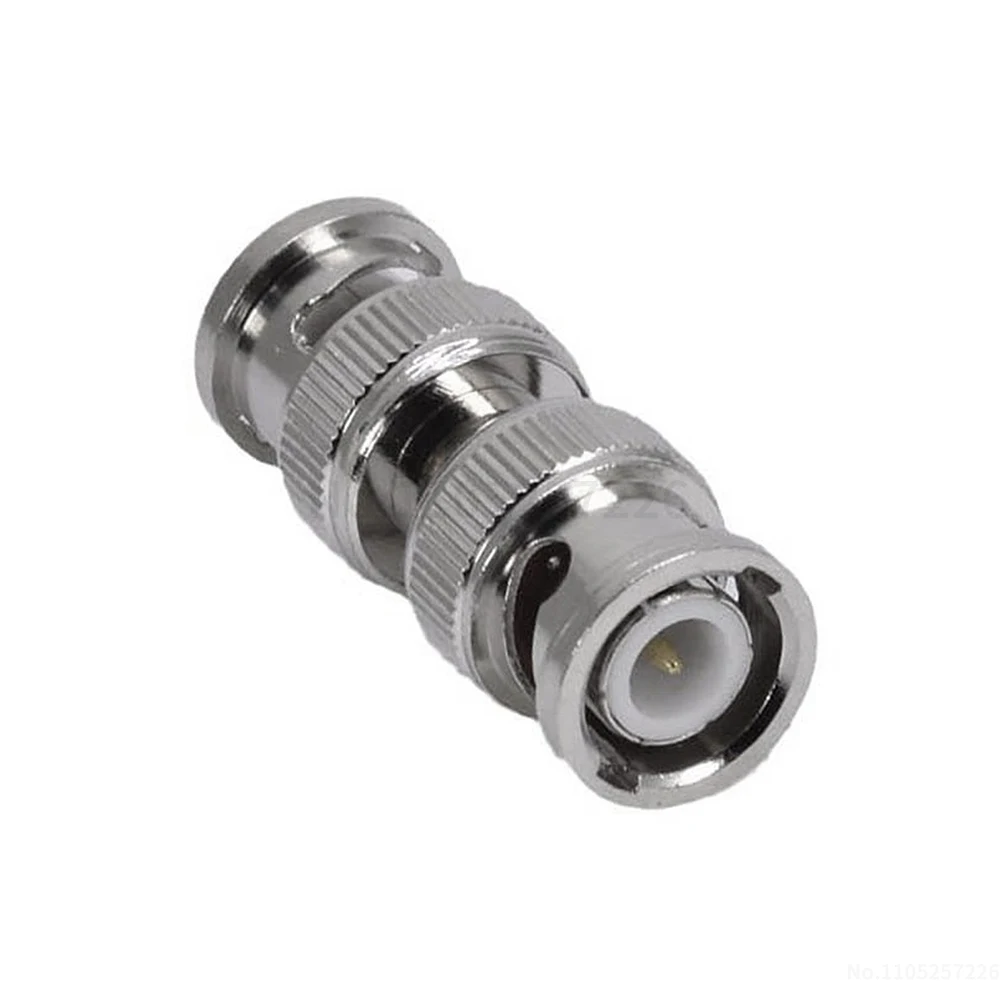 BNC-JJ male-to-male straight-through connector for CCTV video cables 50-ohm Q9 dual-port connector (1 pcs)
