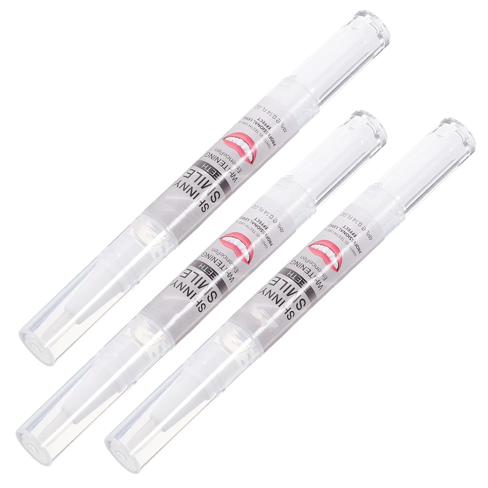 

3Pcs Teeth Whitening Pen Gentle Formula Teeth Stain Removal Pen Portable Tooth Brightener Freshens Breath Suitable for Sensitive