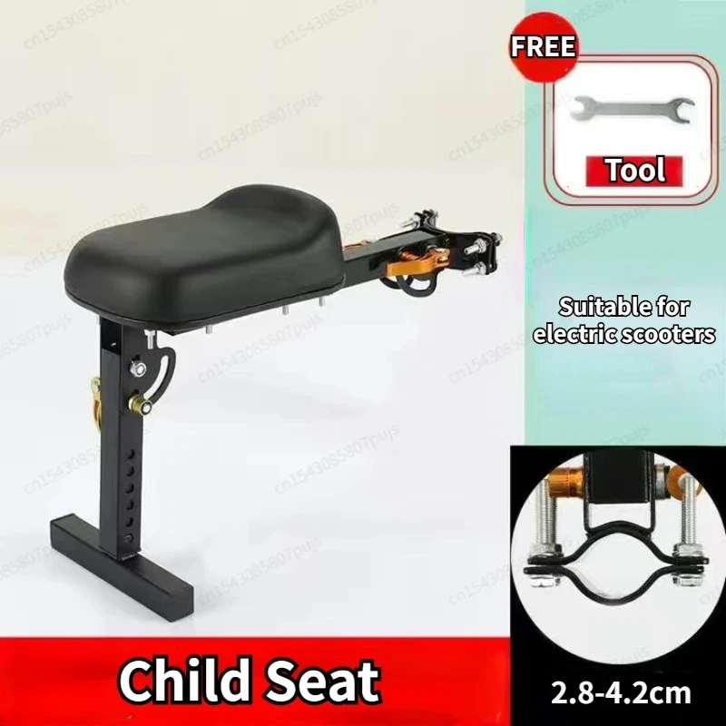 Electric Scooters Front Child Seat Portable Foldable Children Safe Chair for Electric Scooter Accessories