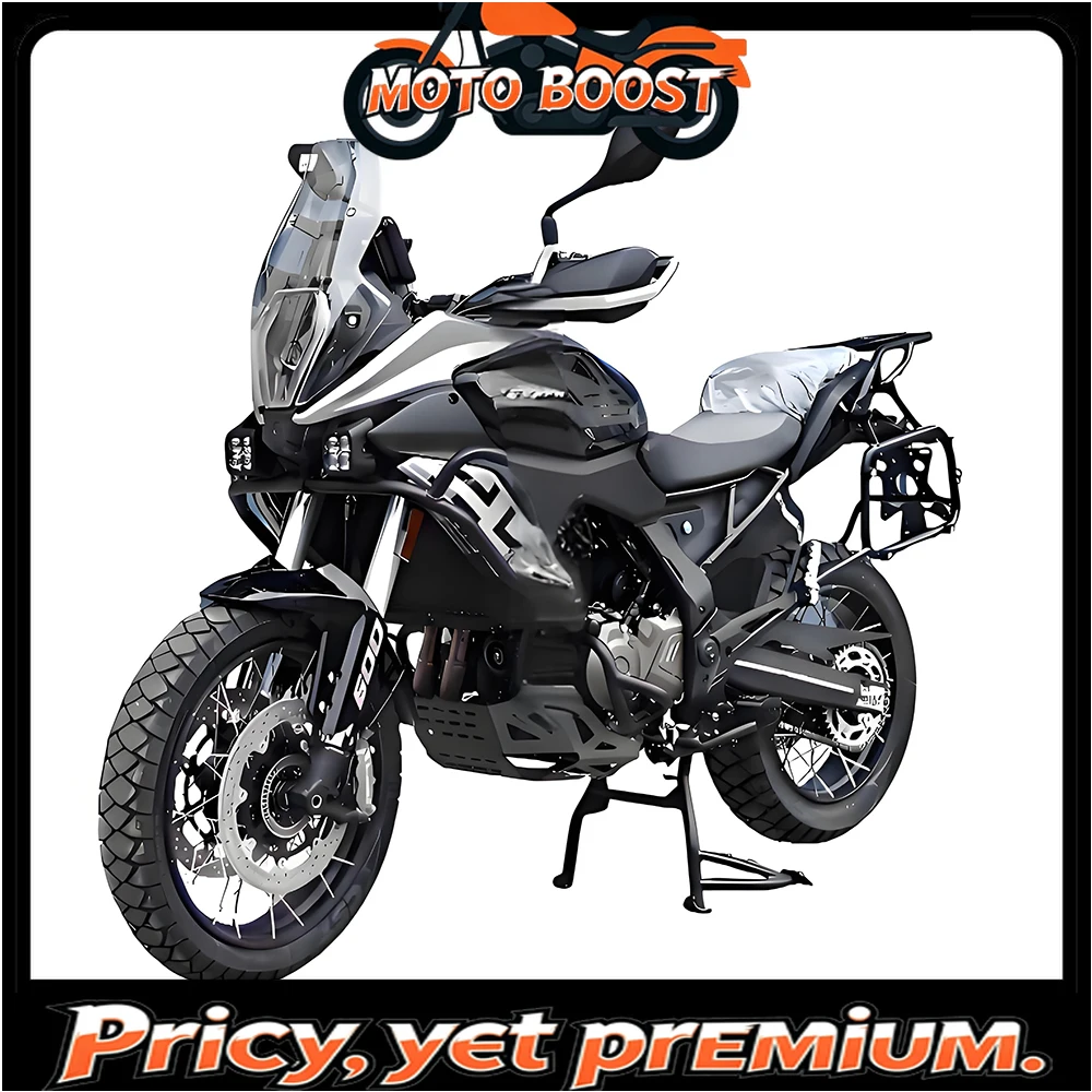 

Motorcycle QJMOTOR SRT600 upper and lower guard bars SRT600GS modified SRT600 GS anti-collision and anti-fall protection bar