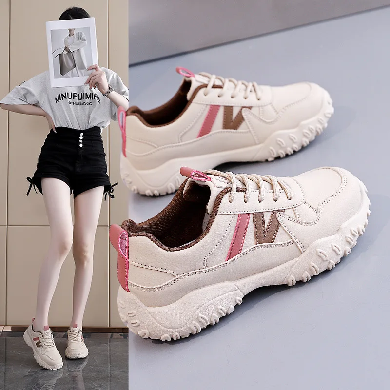 

Ретро повседневные женские спортивные туфли с мягкой подошвой, низкие, модные, трендовые, без шнурков, удобные, на плоской подошве, на все сезоны