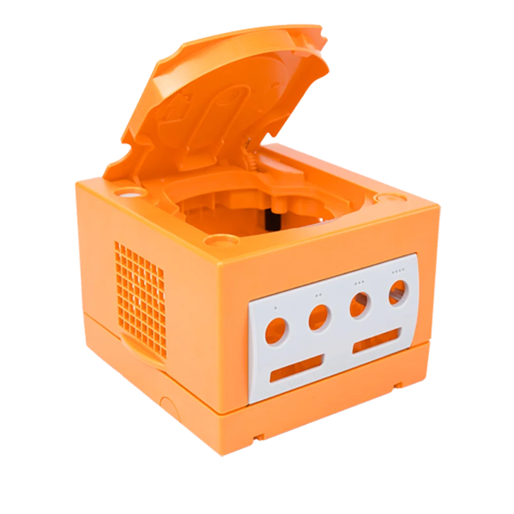 Bitfunx Ersatz Fall Für Nintendo Gamecube Shell Gehäuse Shell Fall Für NGC Retro Video Spielkonsole DOL-101/DOL-001 – Detail 6