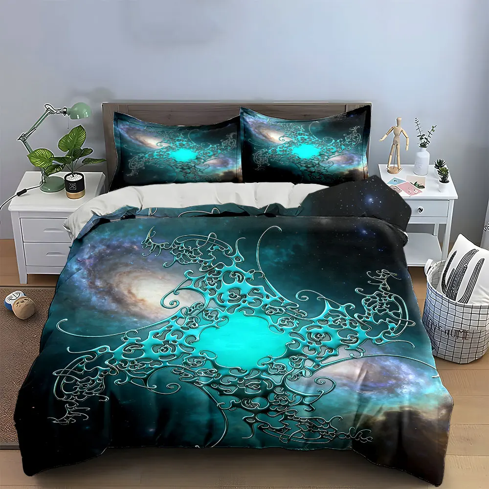 

"Abstract Galaxy Decorative Set" Soft Comfortable Duvet Cover Bedding Set Included 1*Duvet Cover & 2*Pillowcases, gift