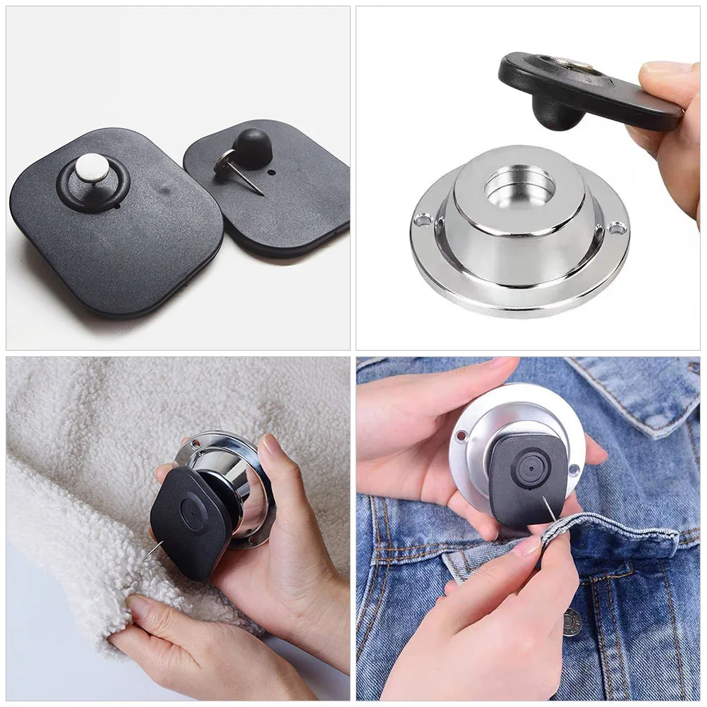 

50Pcs Store Anti-Theft Security Hard Tags Clothes Tags for Mall Retail Protection Clothing Security Tag Hard Safe Hardtag