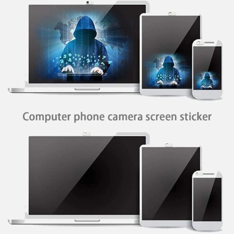 3 Pcs Webcam Cover Privacy Protector Shutter Slider For Laptop Tablet Camera