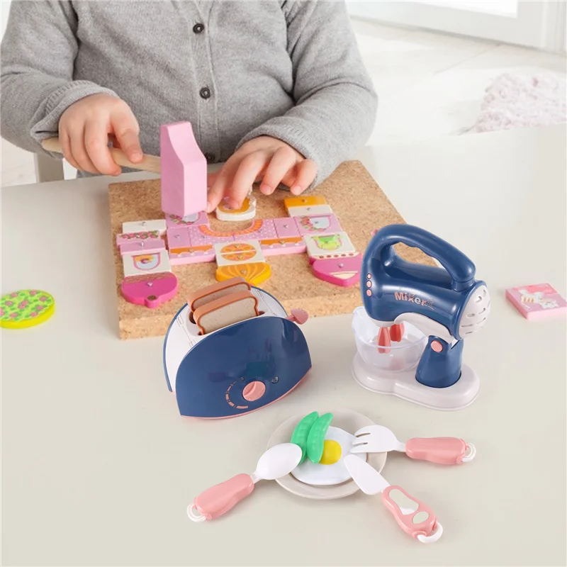 YH189-4C Simulation Bread Mixer Children's Small Home Appliances Kitchen Boys And Girls Set