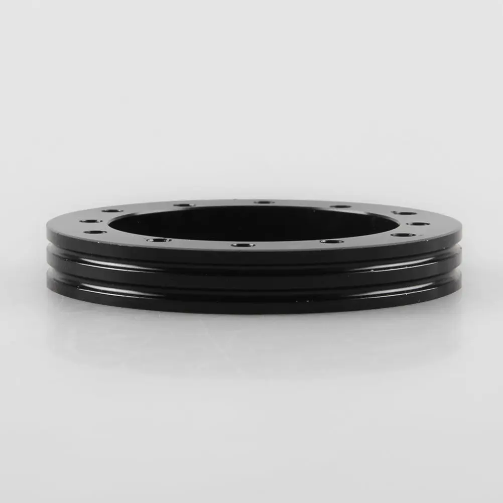 Steering Wheel Hub Adapter Steering Wheel Alignment Tool For Car Tuner Hole Black Inch Riser Suitable 70MM Convert