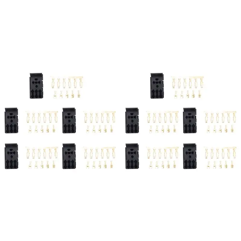 Practical 10X For Car Rv Yacht Relay & 3 Fuse Base Kit - 4, 5 Pin & Flasher Relays Ato Fuses Holder Socket Box