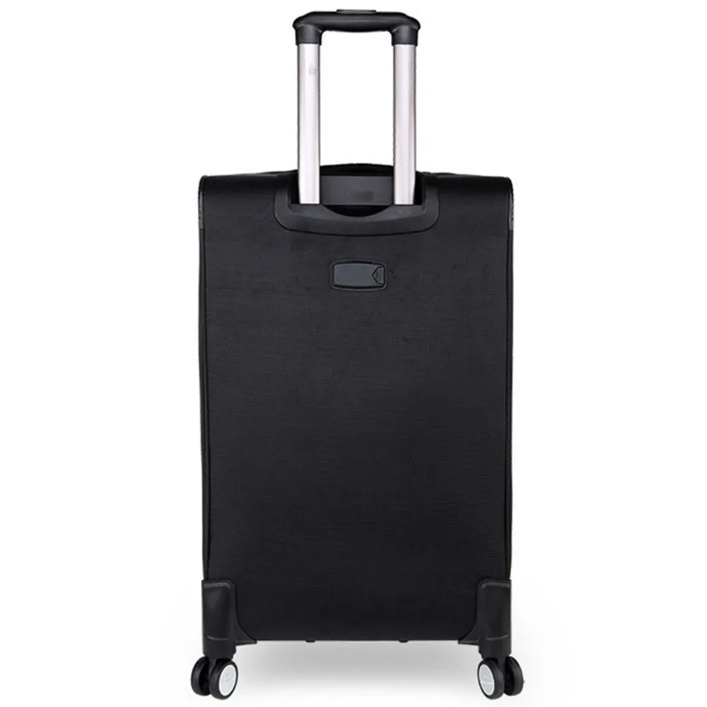 28 Inch Business Trolley Case Oxford Cloth Suitcase Bag Universal 4 Wheel Travel Luggage Laptop Storage Lock Box Baggage Handbag