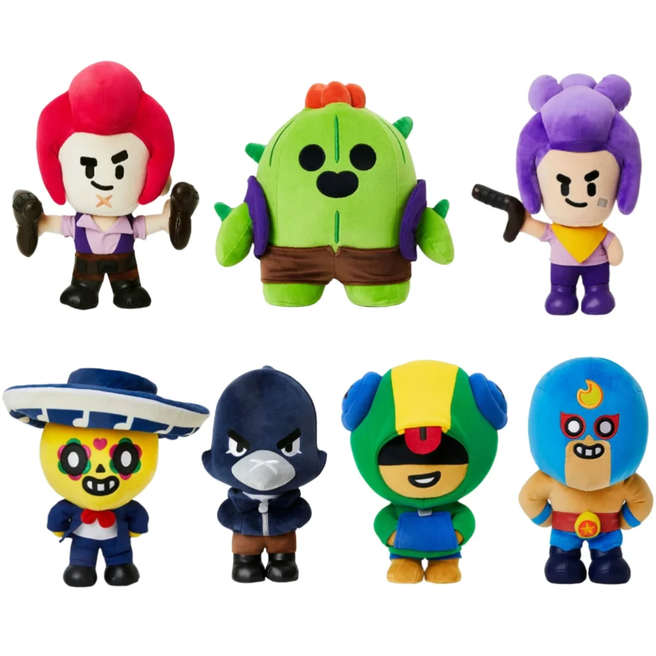 COC 19cm-31cm Cartoon Supercell Leon Spike Plush Toy Cotton Pillow Dolls Game Characters Game Peripherals Clash of Clans