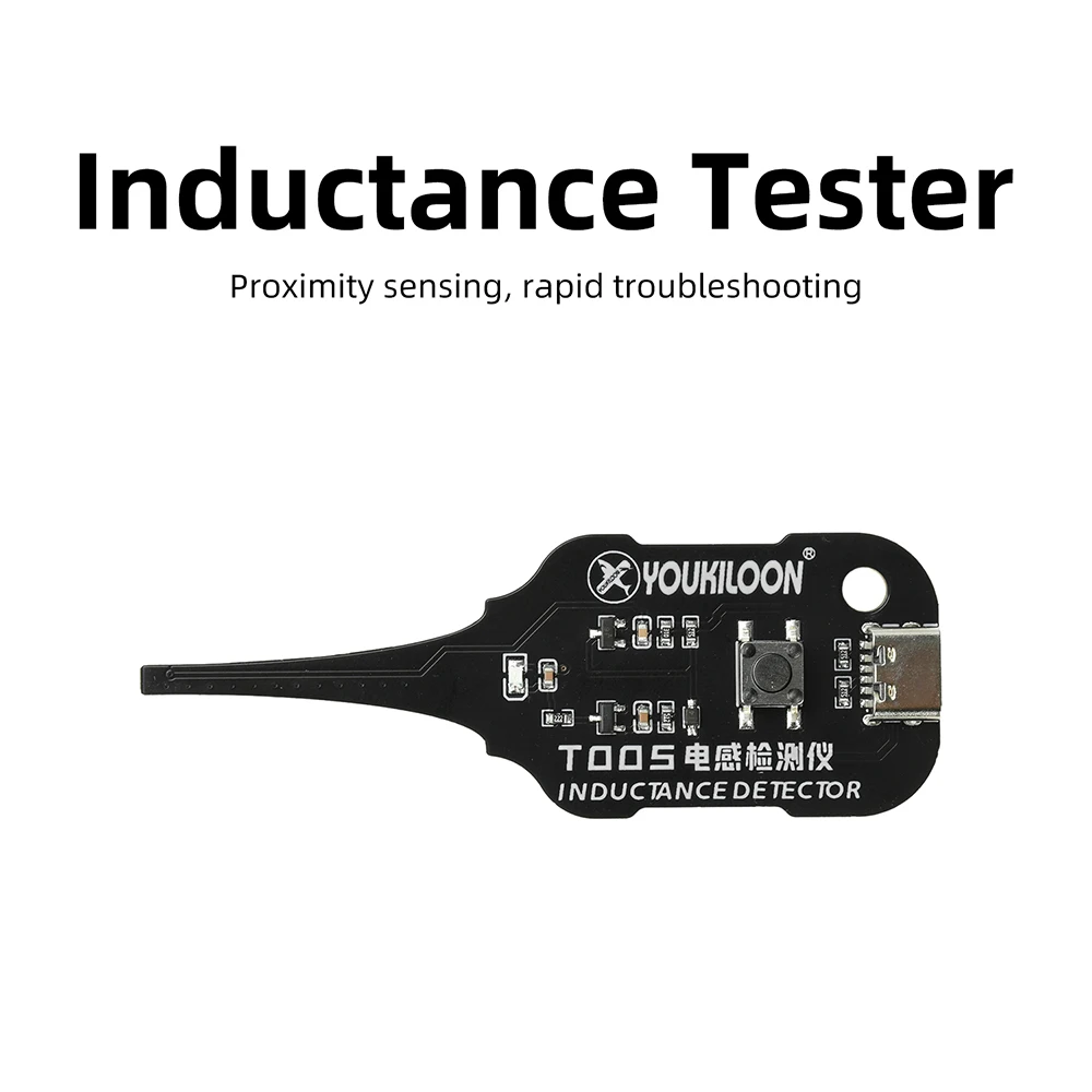 5pcs/1pcs Phone Motherboard Inductance Detector LED Prompt Quick Fault Check Short Circuit Testing Tool for Mobile Phone Repair
