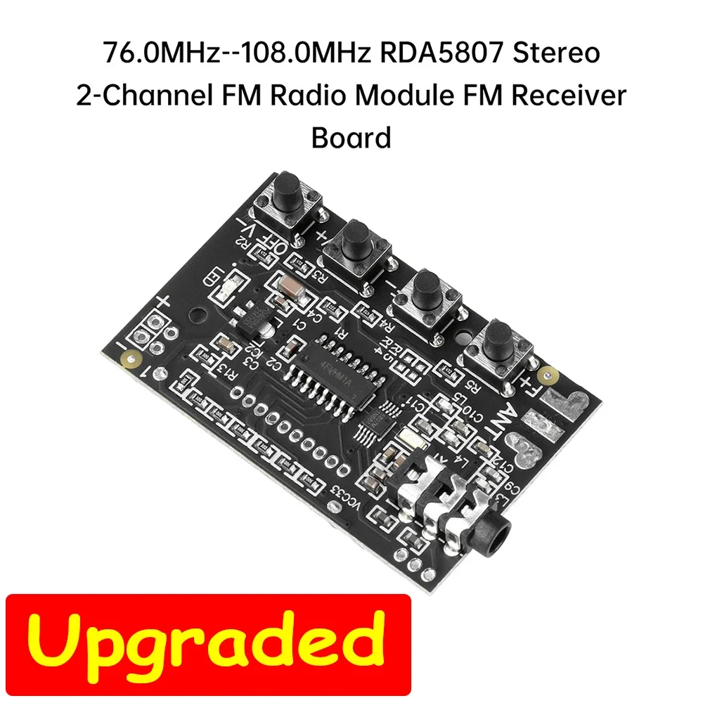 RDA5807 Stereo Two-…