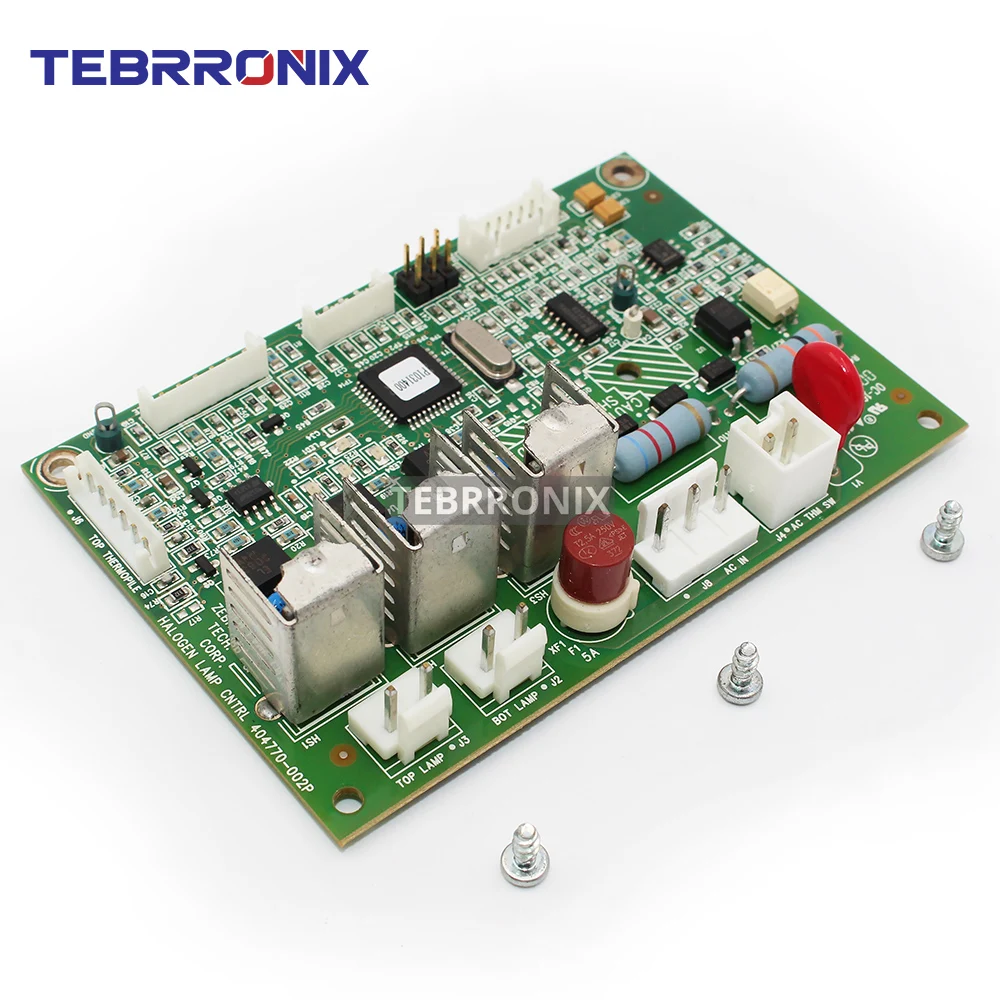 Imagem -02 - Controle de Lâmpada Halógena Pcba para Impressora Térmica id Card Kit Original Zebra Zxp8 Zxp9 105936g025