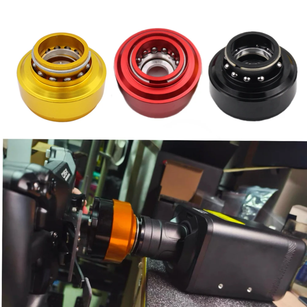 

70mm 6 Hole For MOZA Steering Quick Release Racing Simulator Game Steering Wheel Hub For SIMAGIC M10 A/Mini Euro Truck