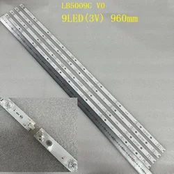 Striscia LED per Hisense H50AE6000 R50B7120UK H50B7100UK H50B7300 50 r7f 50 r7e 50 r6e1 50 a6104eur TV LC-50LBU711C LC-50N7004U