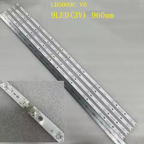 LED Strip For Hisense H50AE6000 R50B7120UK H50B7100UK H50B7300 50R7F 50R7E 50R6E1 50A6104EUR TV LC-50LBU711C LC-50N7004U
