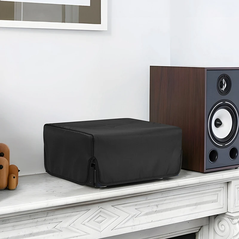 غطاء الغبار الدوار للصوت والفيديو ، حالة وقائية لاعب سجل الفينيل