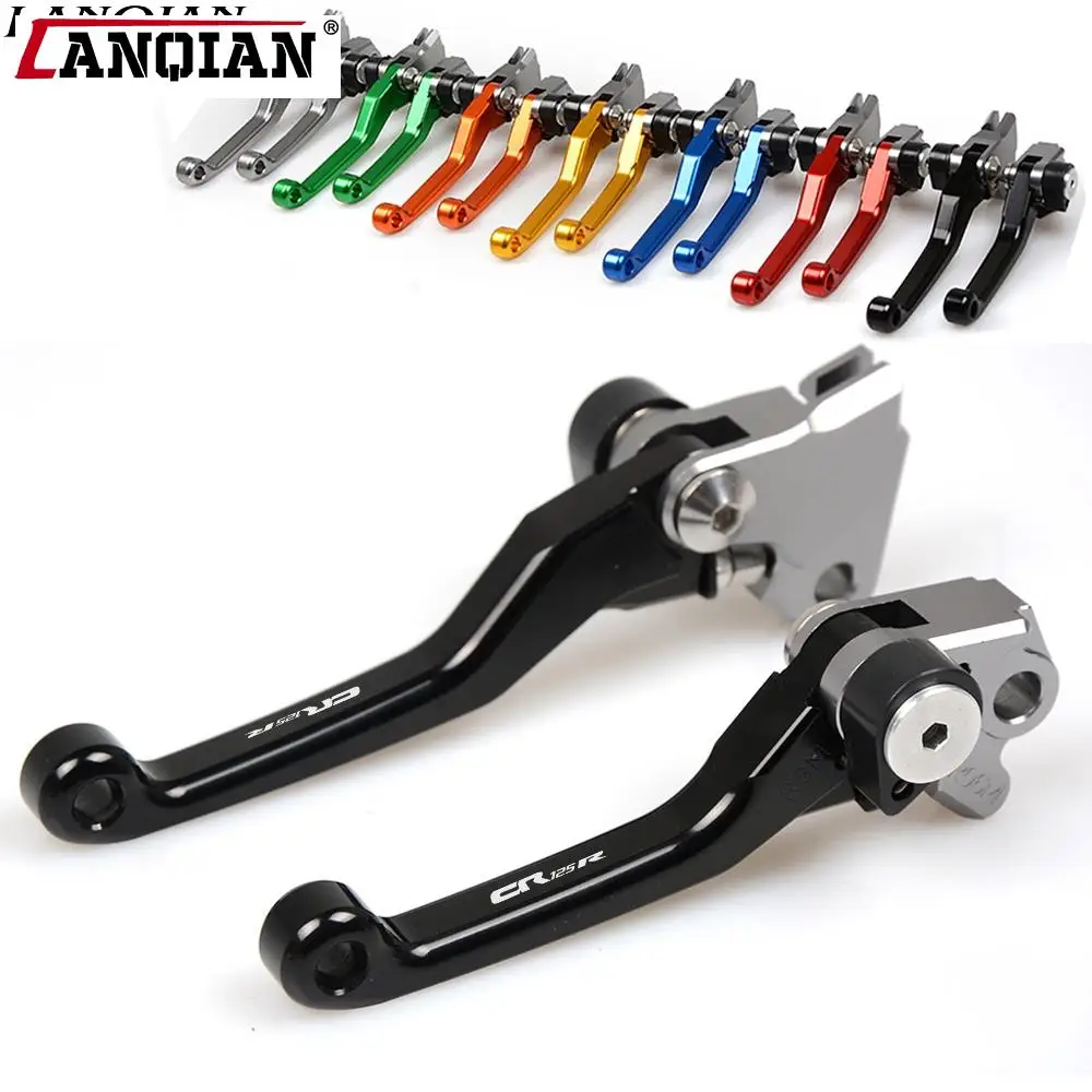 For Honda CR125R CR 125R 125 R 1992 1993 1994 1995 - 2007 Dirt Bike Pivot Brake Clutch Levers Motorcycle CNC Aluminum Customized