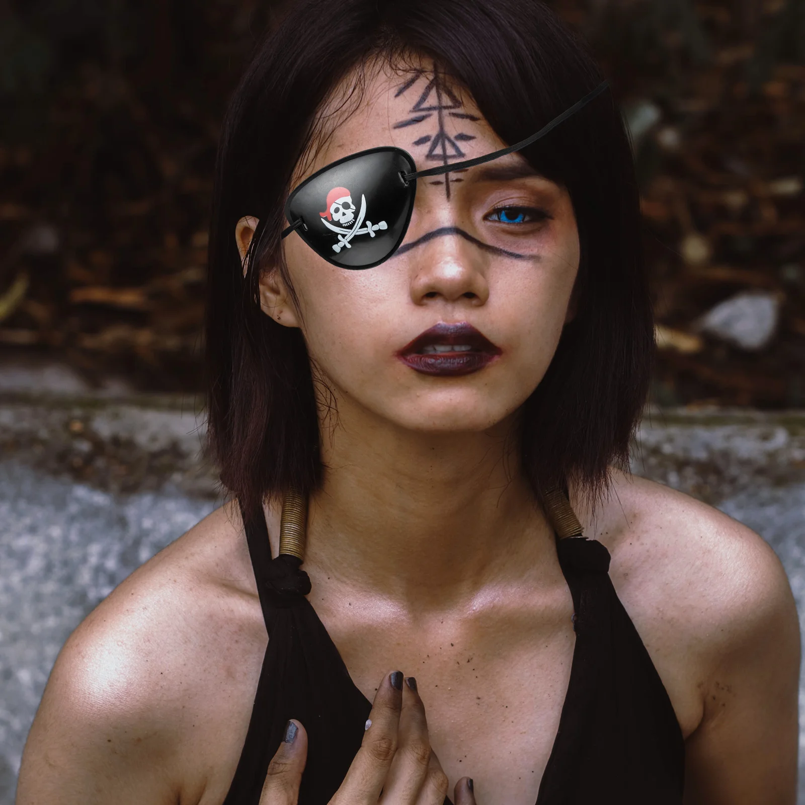 Prom Pirate Blindfold Child Halloween Costumes Party Supplies Elastic Rope Eye Mask Portable Patch