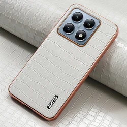 For Xiaomi 15T 14T 13T Pro 5G Luxury Case for Xiaomi 15 Ultra Leather Texture Armor Hybrid Back Cover Mi 14 13T 14T 15 T Funda