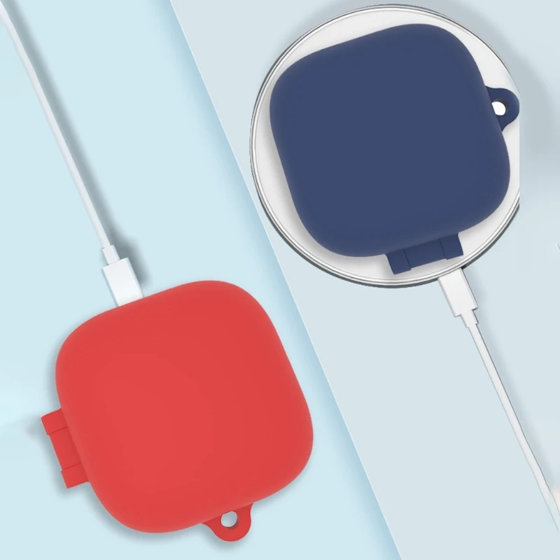 Per QCY T13ANC Cover per auricolari in Silicone tinta unita QCY T13ANC scatola di accessori per auricolari Dropshipping